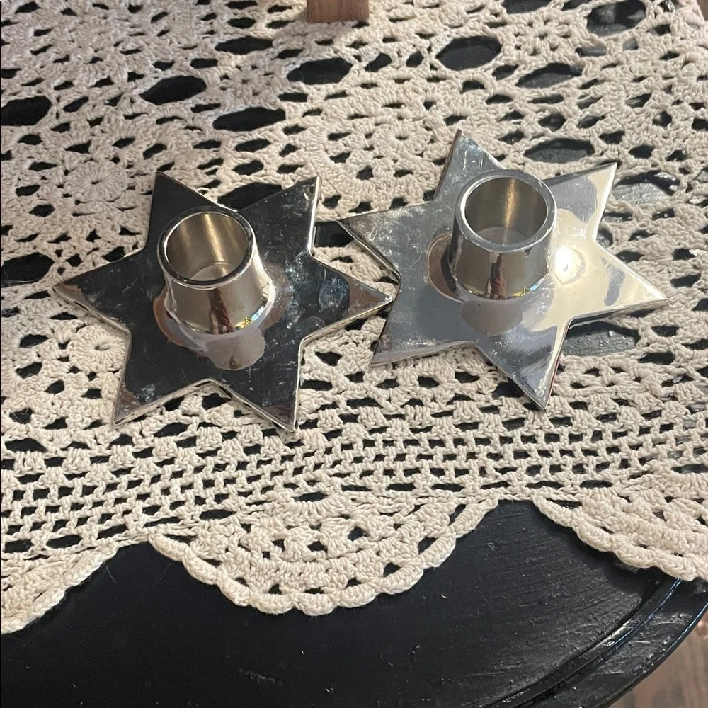 Star of David candle holder